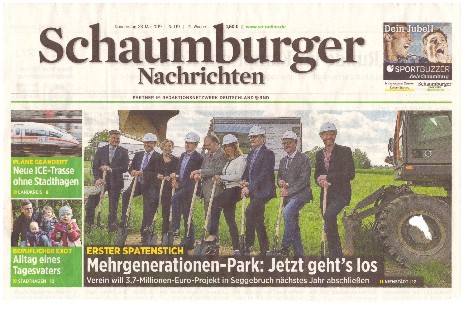 Schaumburger Nachrichten Mehrgenerationen-Park: Jetzt geht's los
